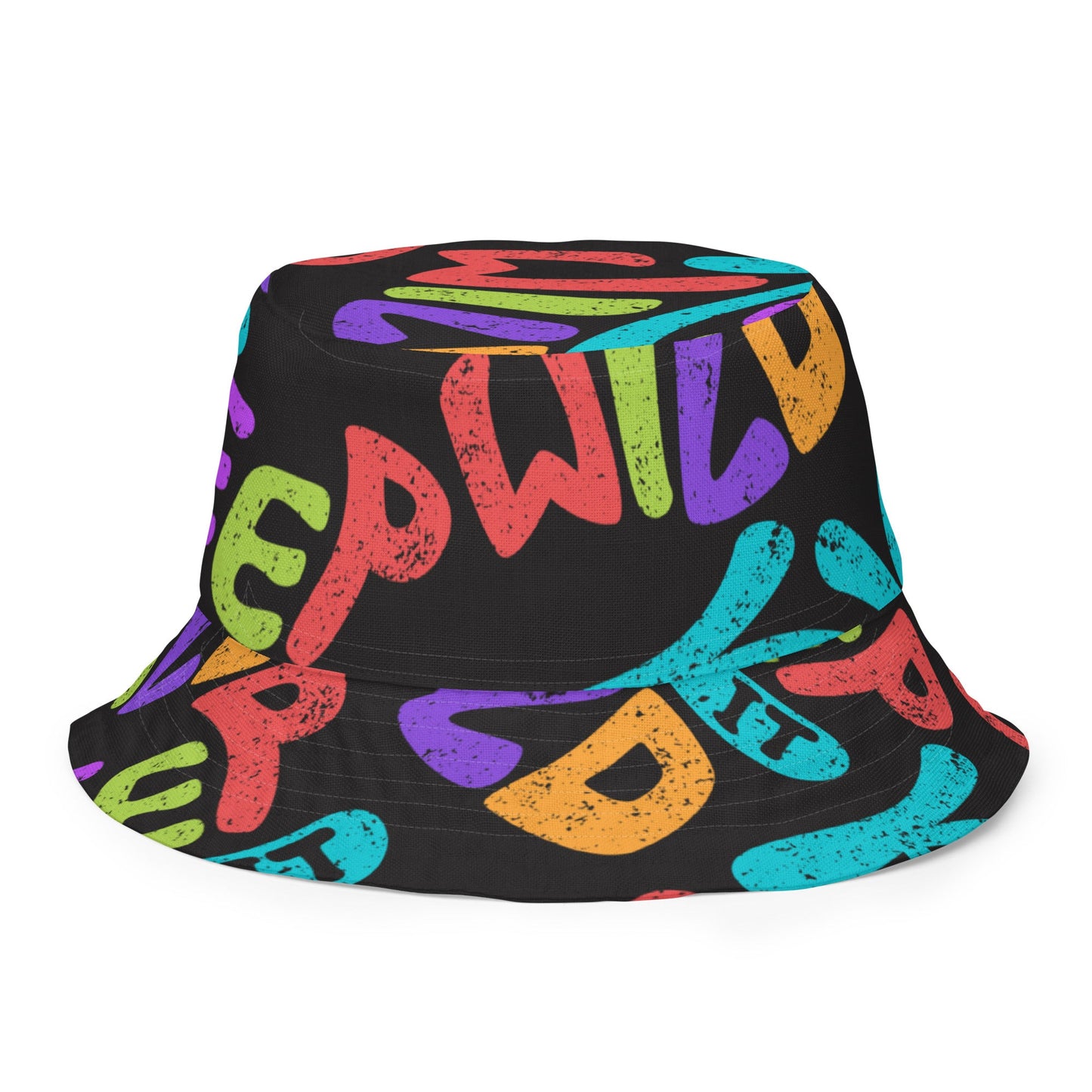 KEEP IT WILD Reversible Bucket Hat - Premium Bucket Hat from The Wishful Fish Kids - Just $28.50! Shop now at The Wishful Fish Kids