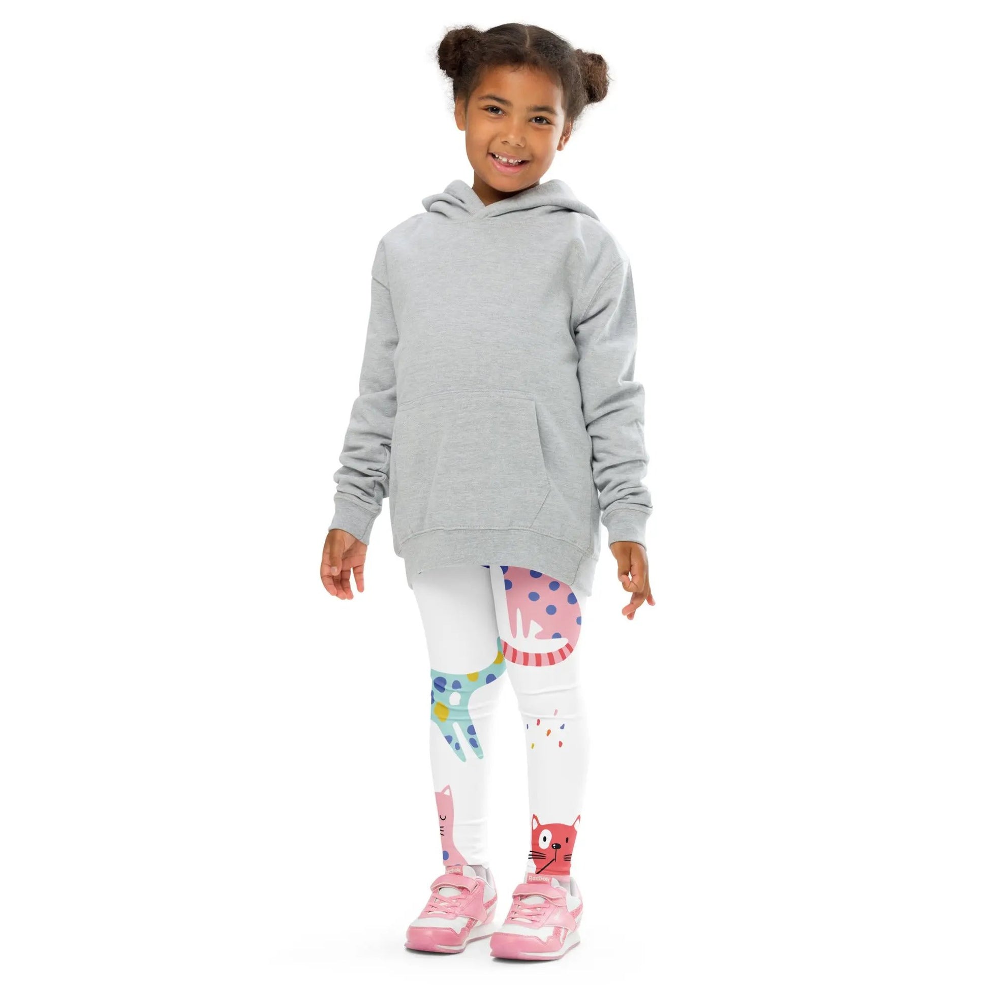 KIDS KITTY Leggings — Cool Kitty Energy for every Adventure! - The Wishful Fish Kids