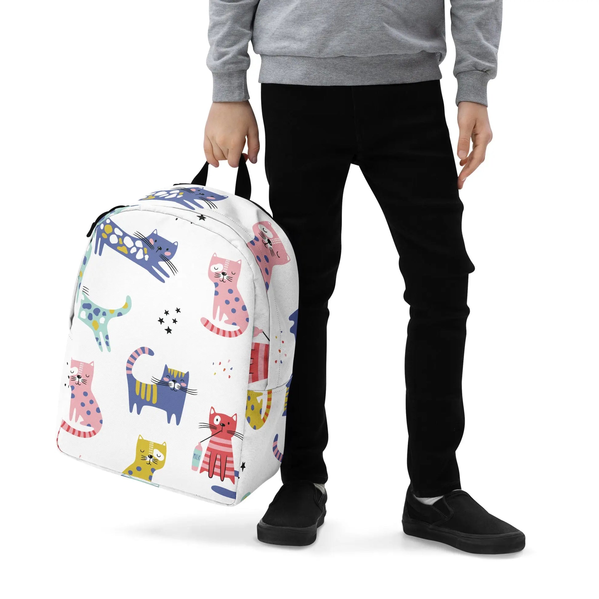 The perfect blend of Kitty Kat style and practical carry all fun! SHOP Now at The Wishful Fish KIDS