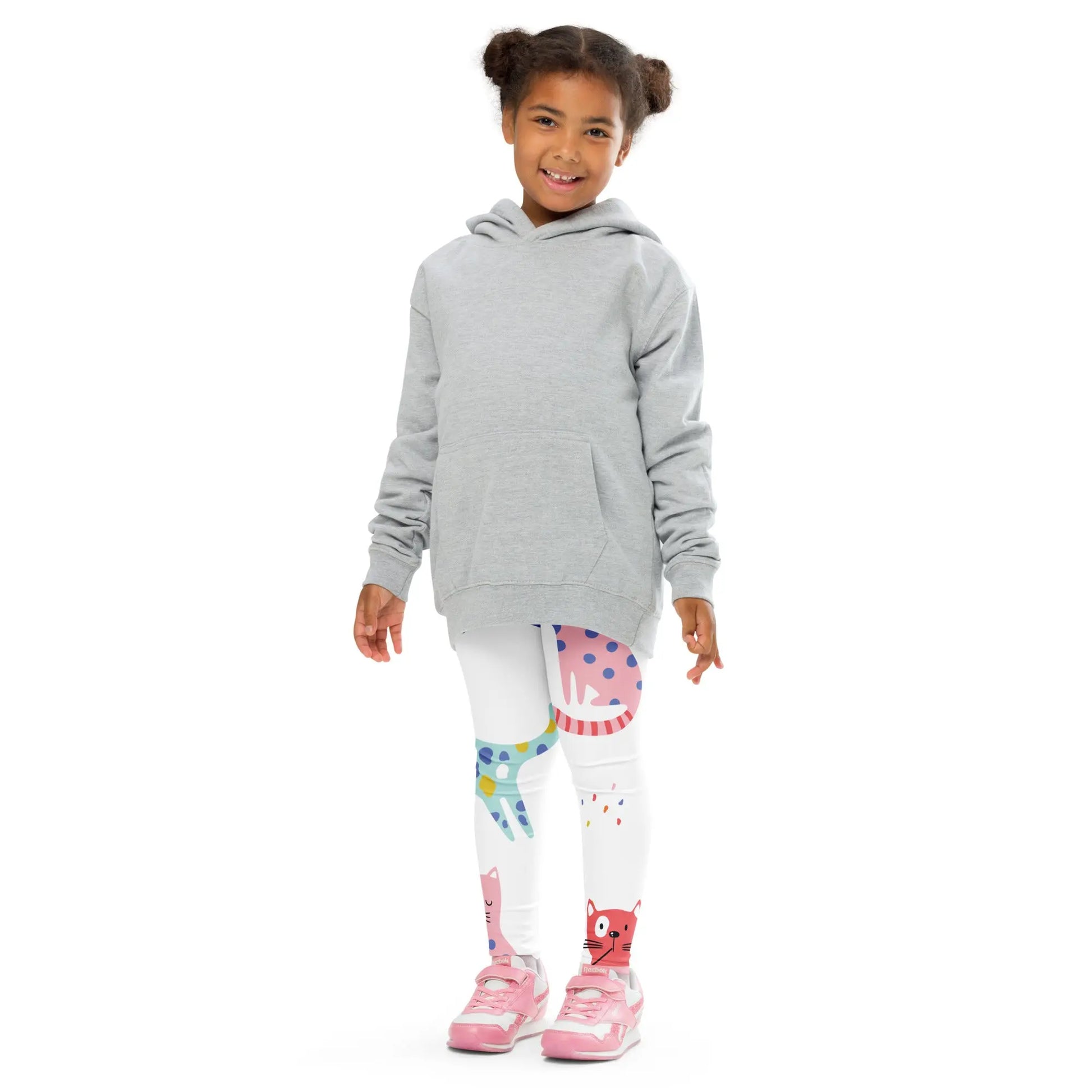 KIDS KITTY Leggings — Cool Kitty Energy for every Adventure! - The Wishful Fish Kids