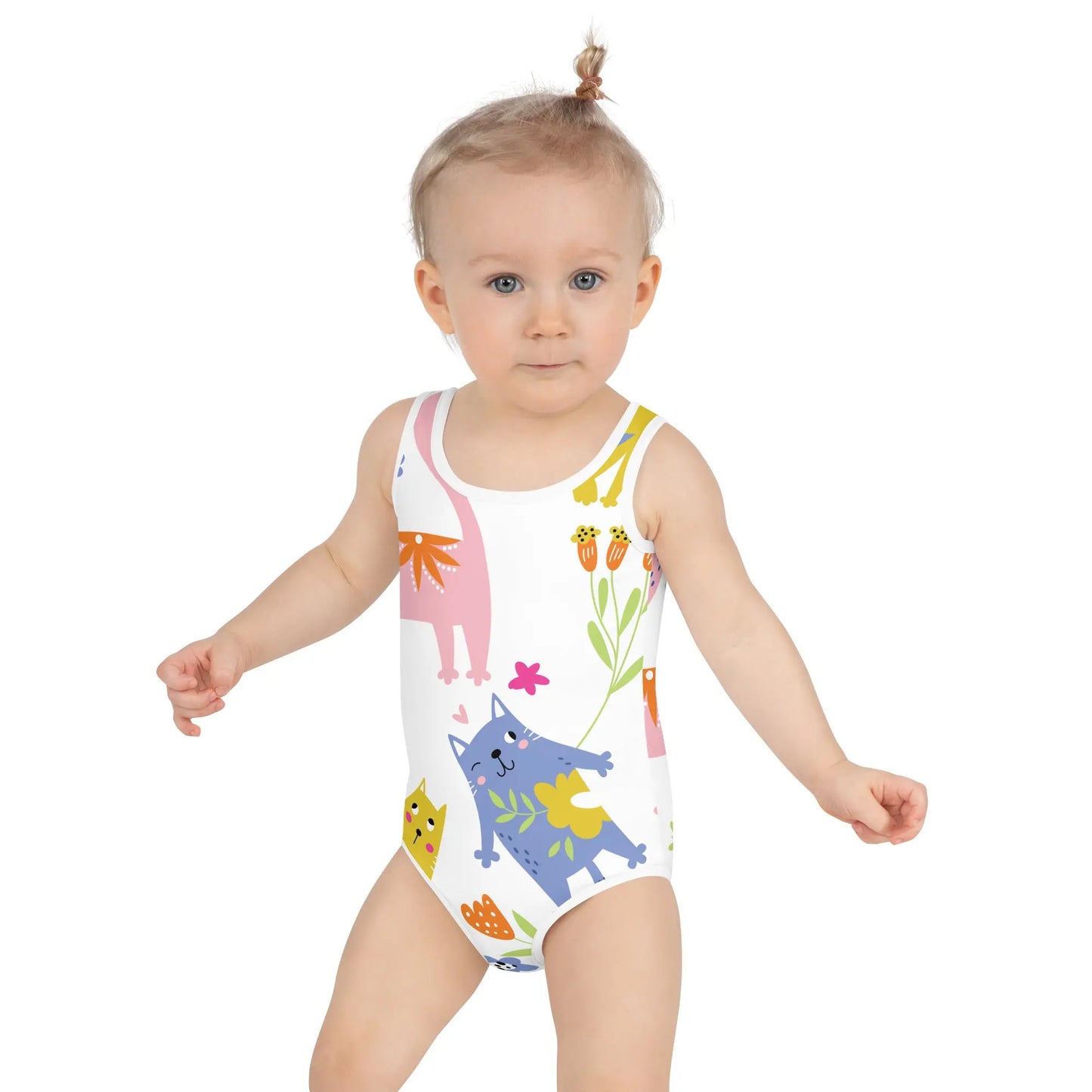 Cute Kitty FUN Design That’s Fun to Wear. SHOP Now at The Wishful Fish KIDS