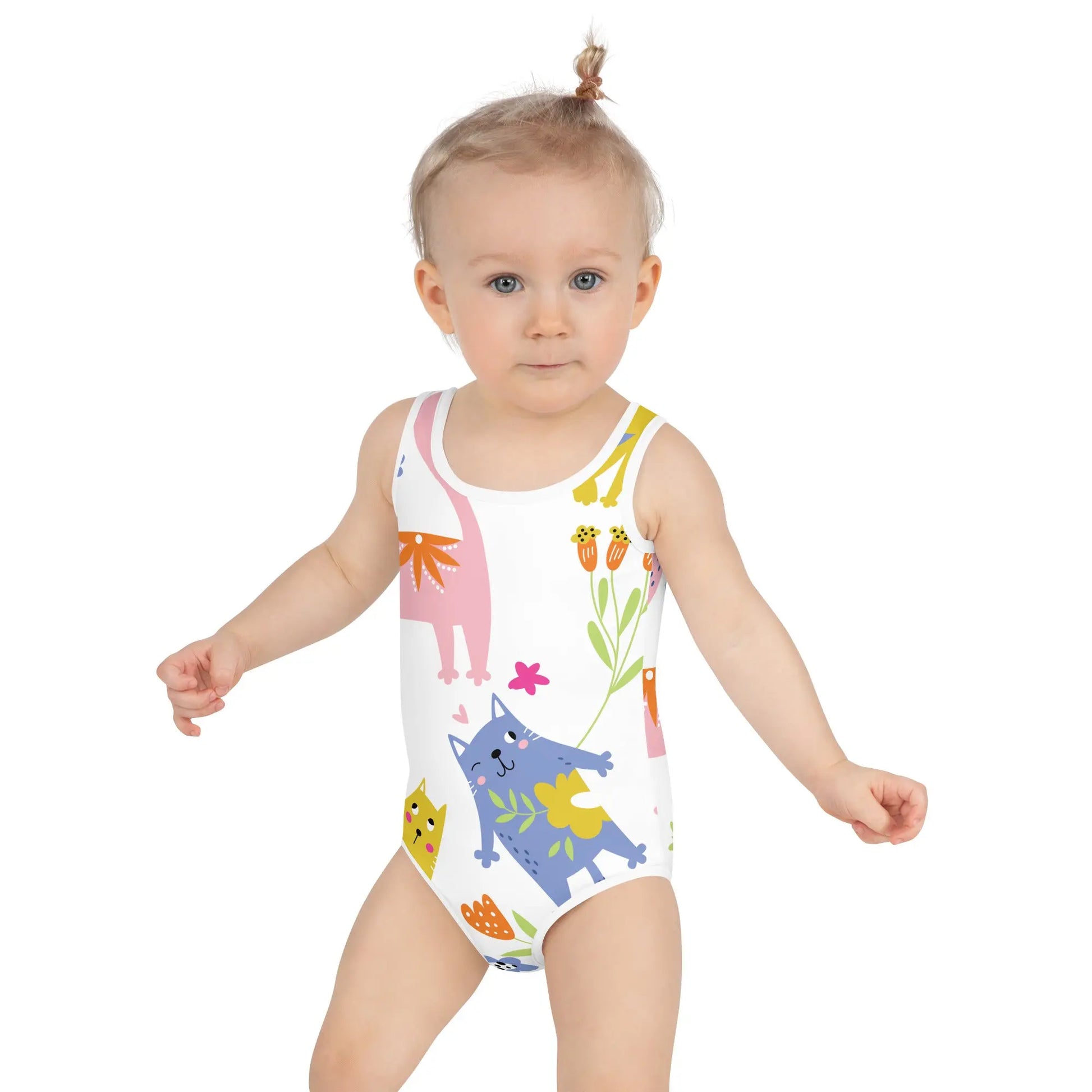 Cute Kitty FUN Design That’s Fun to Wear. SHOP Now at The Wishful Fish KIDS