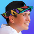Reversible Bucket Hat — Fun Headwear for the Wild Side The Wishful Fish Kids