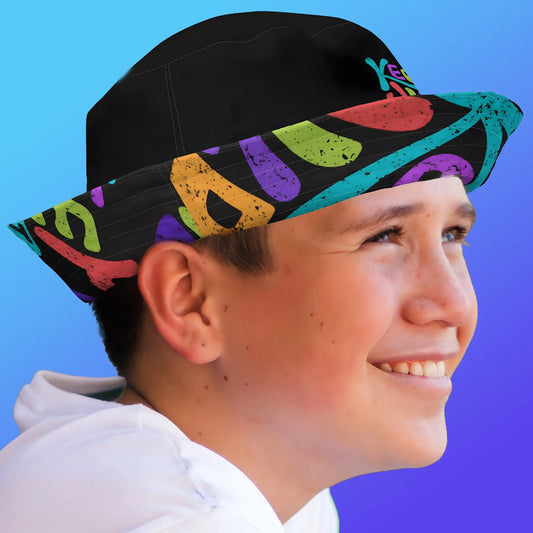 Reversible Bucket Hat — Fun Headwear for the Wild Side The Wishful Fish Kids