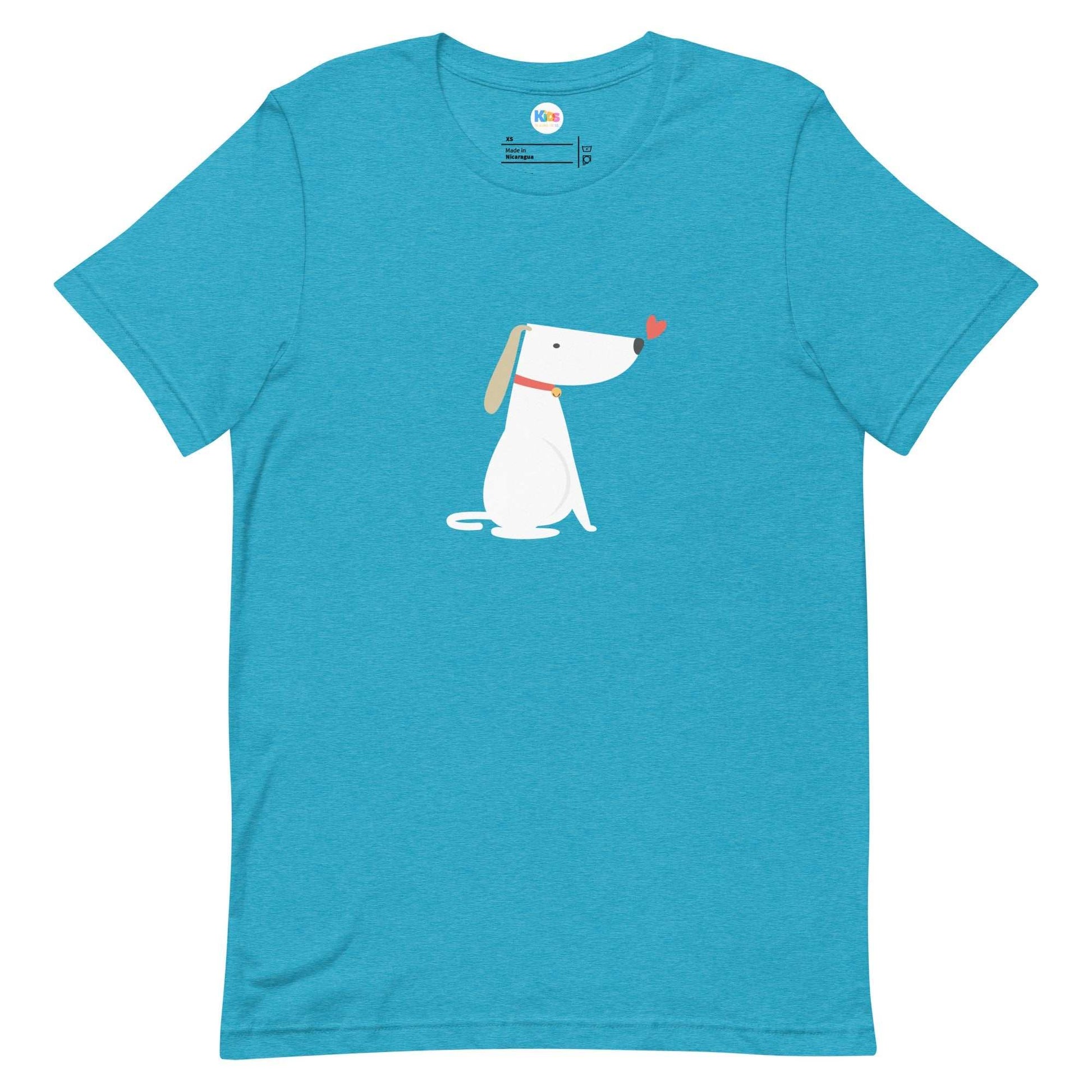 LIFE IS BETTER WITH A DOG Unisex Tee - Premium Tee from The Wishful Fish Kids - Just $23! Shop now at The Wishful Fish Kids