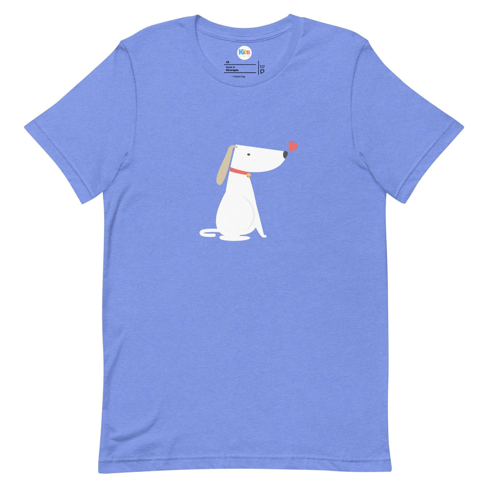 LIFE IS BETTER WITH A DOG Unisex Tee - Premium Tee from The Wishful Fish Kids - Just $23! Shop now at The Wishful Fish Kids