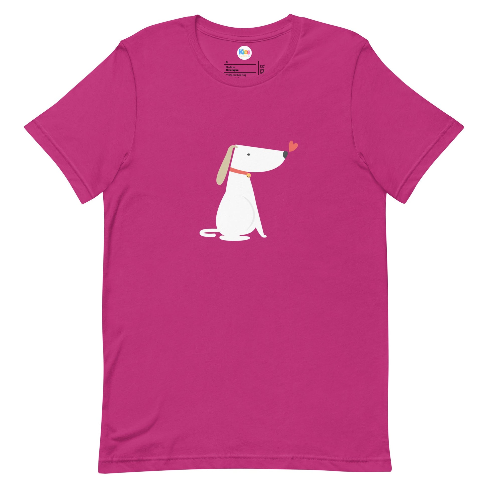 LIFE IS BETTER WITH A DOG Unisex Tee - Premium Tee from The Wishful Fish Kids - Just $23! Shop now at The Wishful Fish Kids