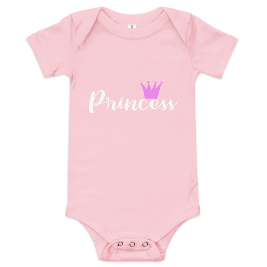 Discover the PRINCESS Mini Me Baby One-Piece from The Wishful Fish KIDS. Mommy & Mini Me Collection. Perfect for matching with mom, comfy and cute! 