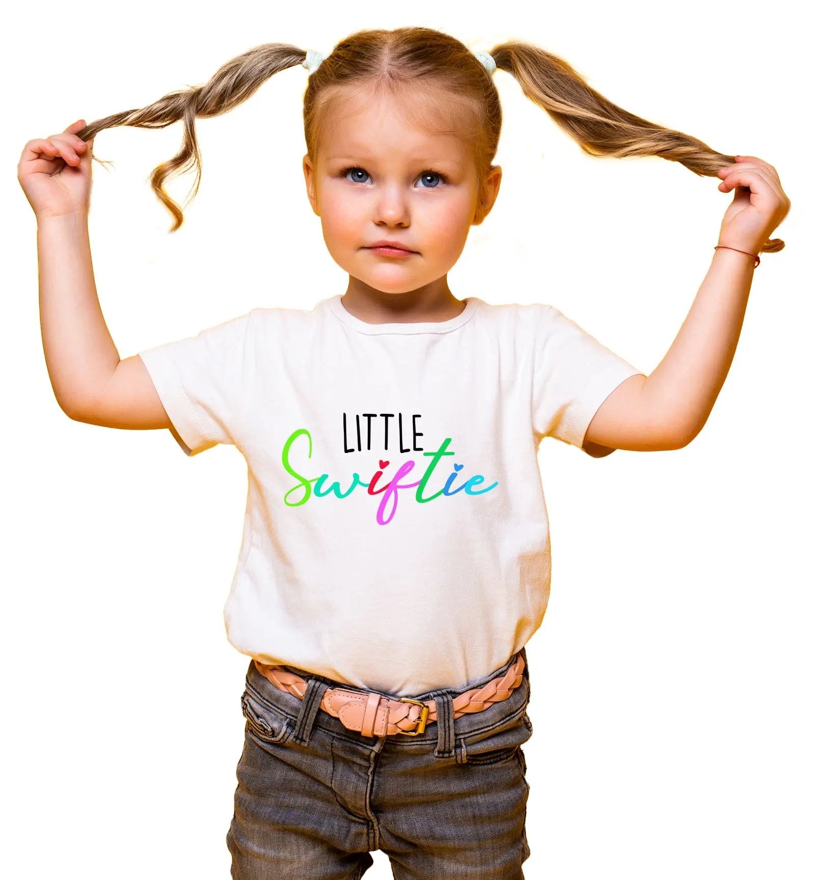 Our LITTLE SWIFTIE - Toddler Tee made for big fandom energy! SHOP Now at The Wishful Fish KIDS