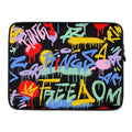 Laptop Sleeve Graffiti Kings – Colorful Urban Protection The Wishful Fish Kids