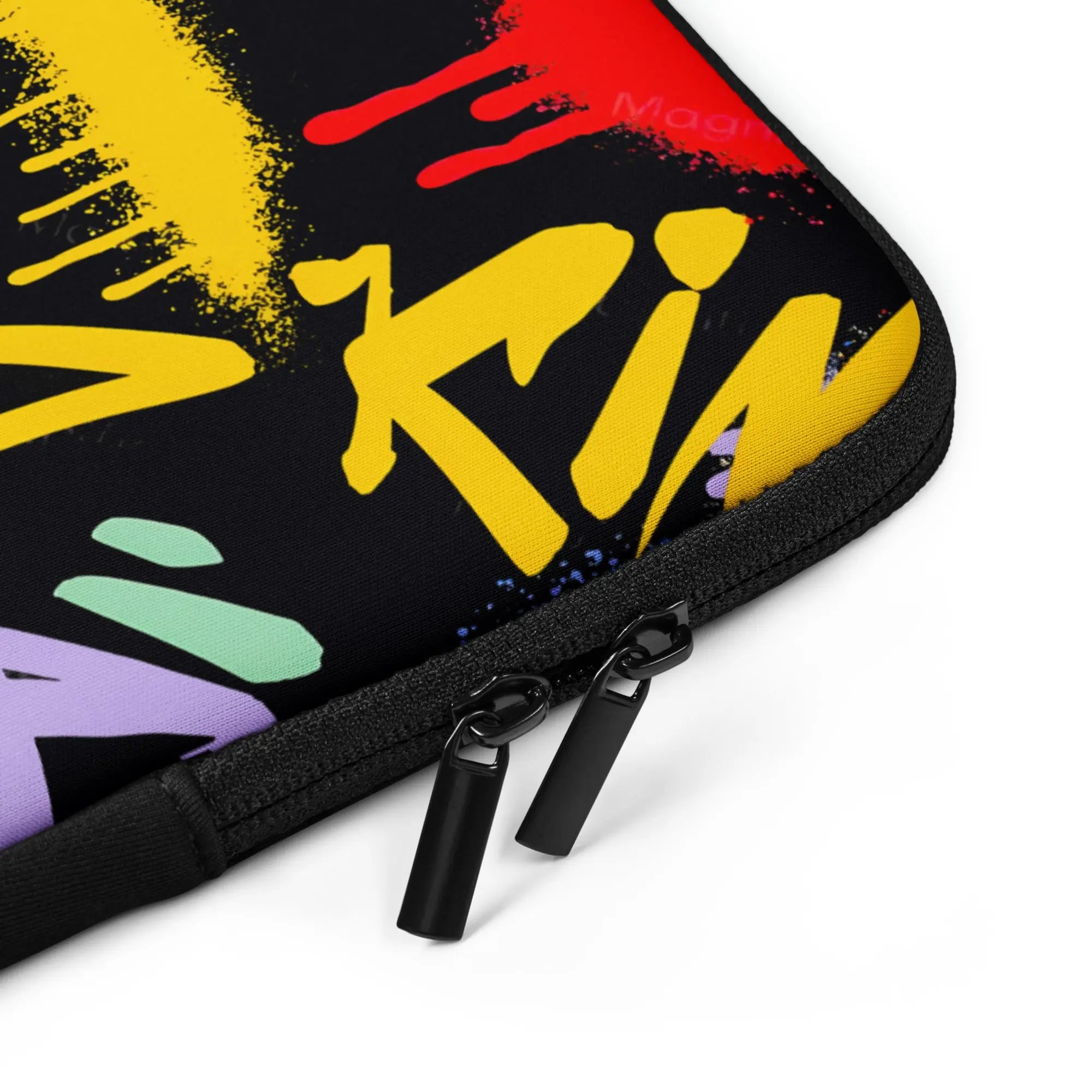 Laptop Sleeve Graffiti Kings – Colorful Urban Protection The Wishful Fish Kids