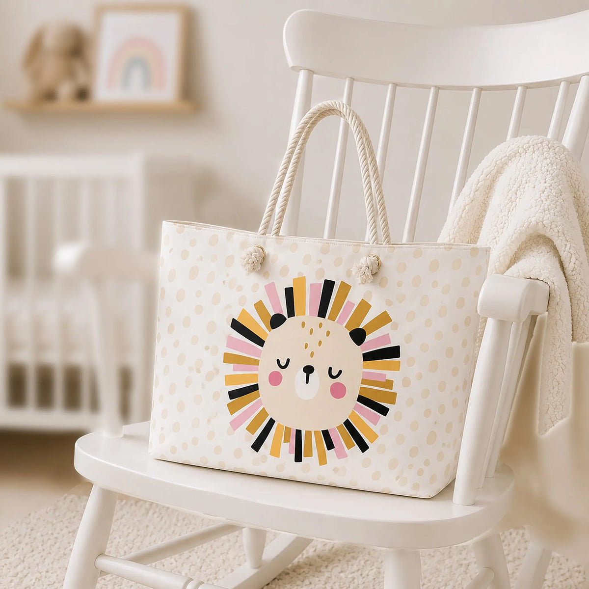 Large Animals Tote Bag for Moms — Room for Everyday Adventures The Wishful Fish Kids
