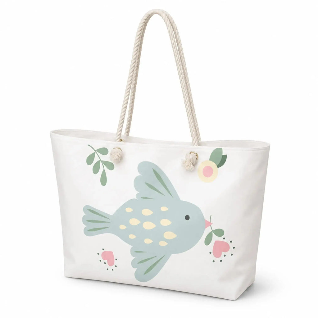 The Perfect Oversized Tote Diaper Bag for Busy Moms. SHOP Now at The Wishful Fish Kids
