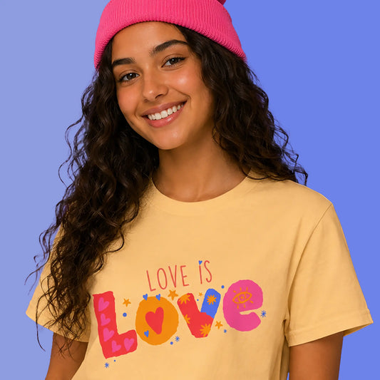 Love Is Love T Shirt for Self-Expression The Wishful Fish Kids