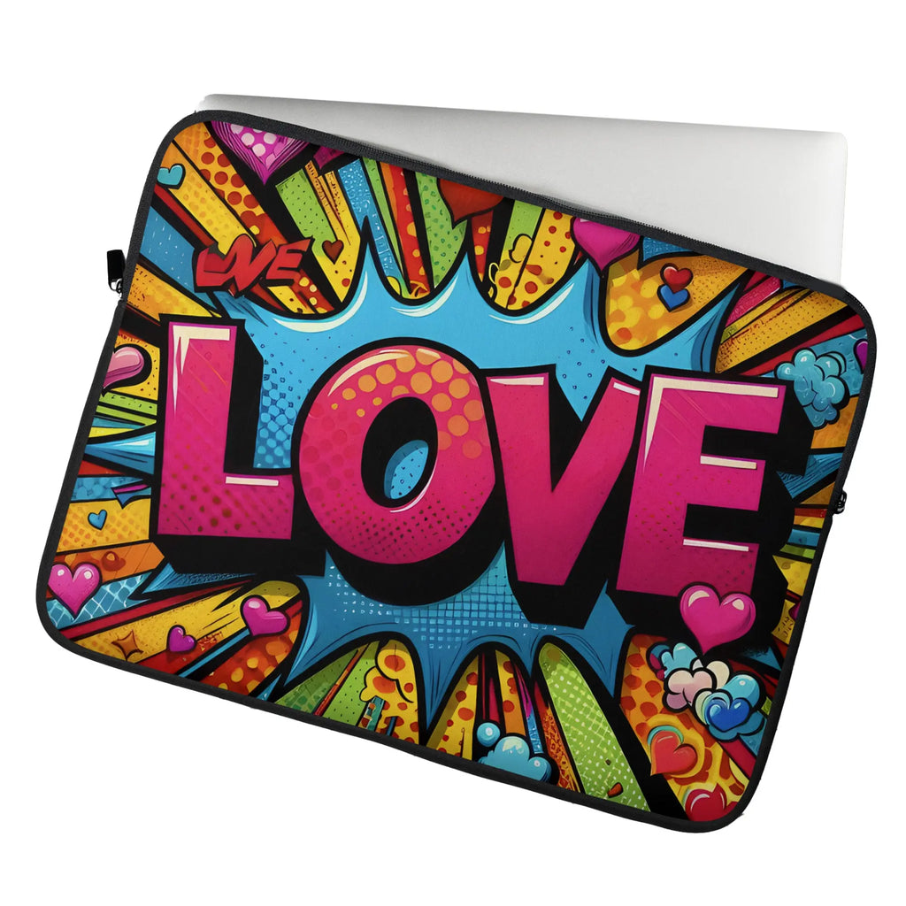 Protect Your Laptop with a Pop of Love. SHOP Now at The Wishful Fish Kids