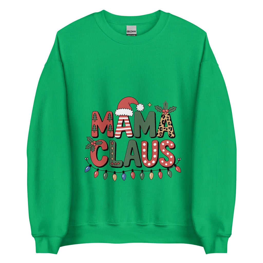 Mama Claus Sweatshirt — Celebrate the Holidays in Style - The Wishful Fish Kids