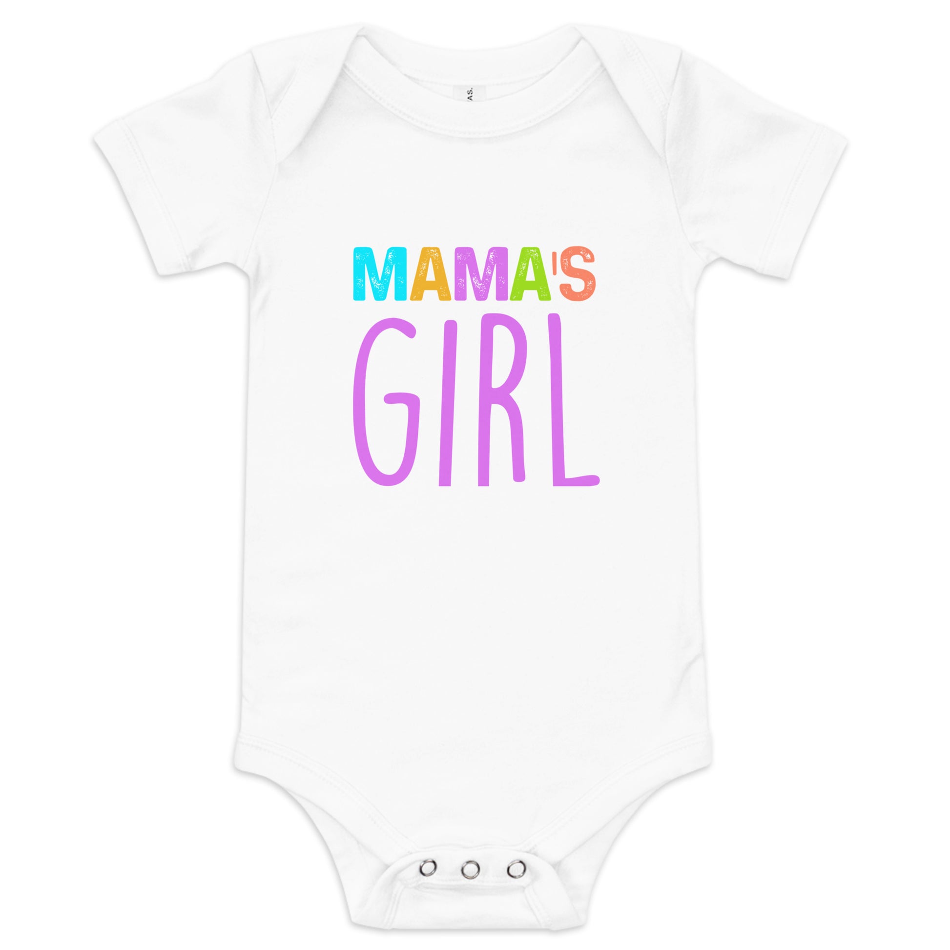 Pair the matching MAMA'S GIRL Baby One-Piece with the mommy tee from The Wishful Fish KIDS for a coordinated look that celebrates your special relationship.​