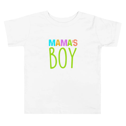 MAMA'S BOY Toddler Tee - Premium Tee from The Wishful Fish Kids - Just $20! Shop now at The Wishful Fish Kids