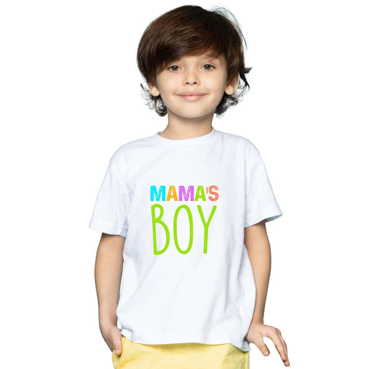 MAMA'S BOY Toddler Tee - Premium Tee from The Wishful Fish Kids - Just $20! Shop now at The Wishful Fish Kids