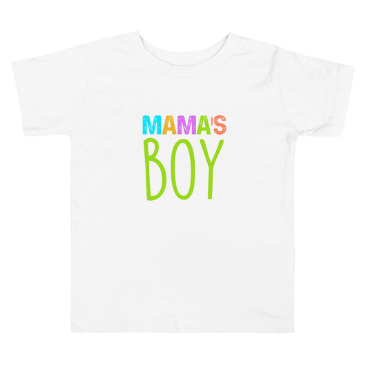 MAMA'S BOY Toddler Tee - Premium Tee from The Wishful Fish Kids - Just $20! Shop now at The Wishful Fish Kids