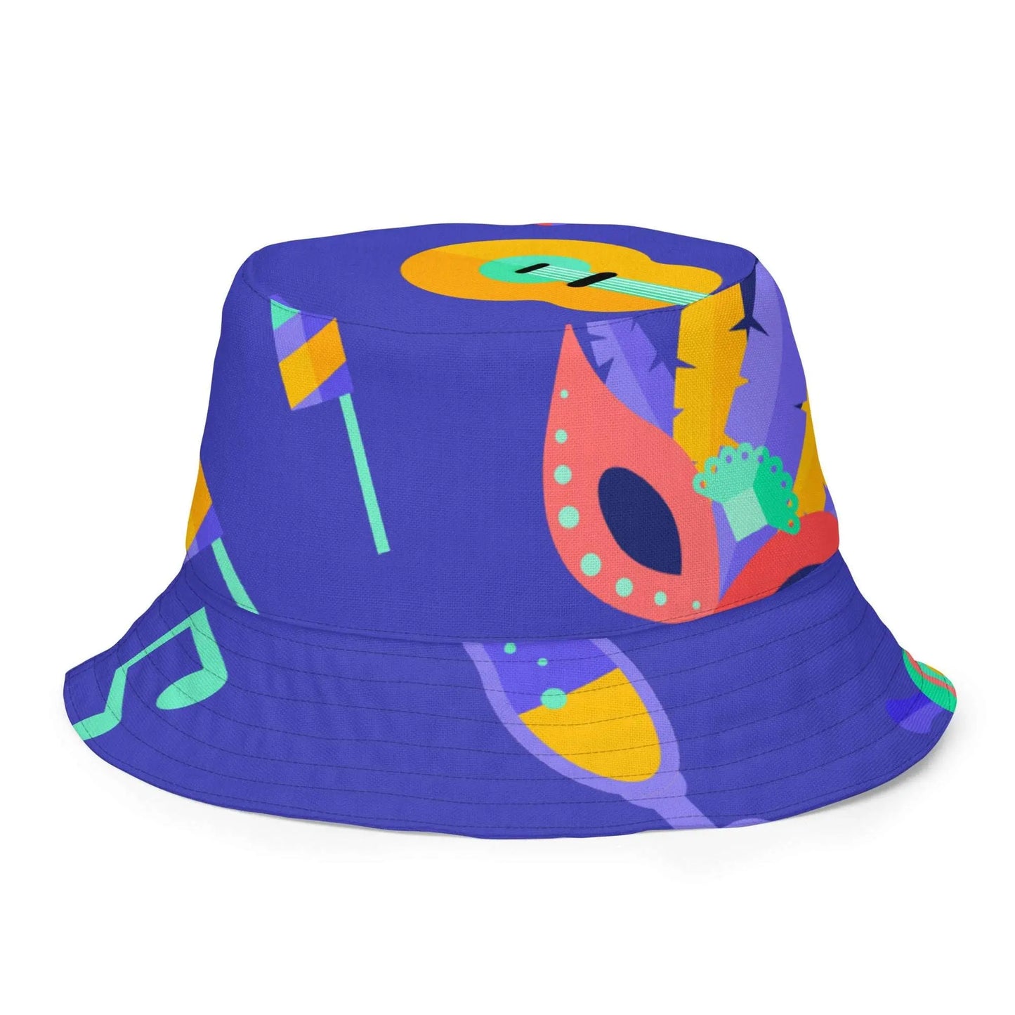 Inspired by the bold, festive vibe of Mardi Gras, this reversible hat is made to stand out in any crowd. SHOP Now at The Wishful Fish KIDS