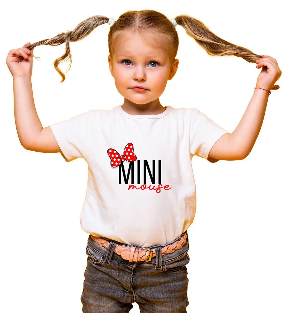 MINI MOUSE Toddler Tee — Mommy Mini Me - Matching Tees - [the_wishfulfish_kids]