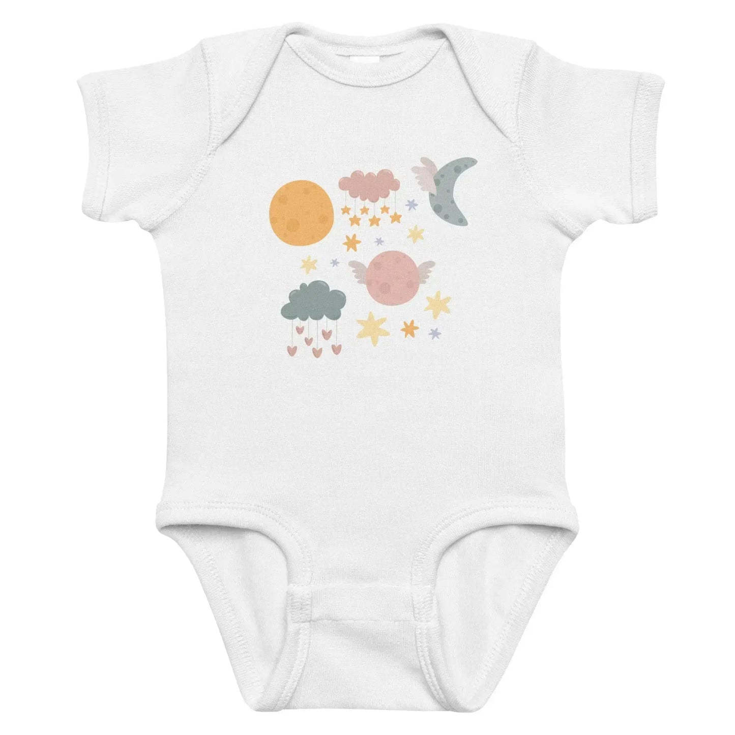 Pair other accessories from the MOON and STARS Baby Gift Collection, making it easy to create a cohesive look. SHOP Now at The Wishful Fish KIDS