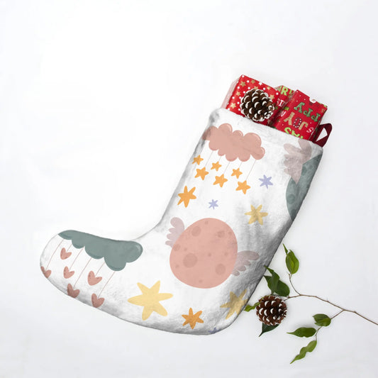 A Cozy, Magical Stocking for Baby’s First Holiday. SHOP Now at The Wishful Fish KIDS