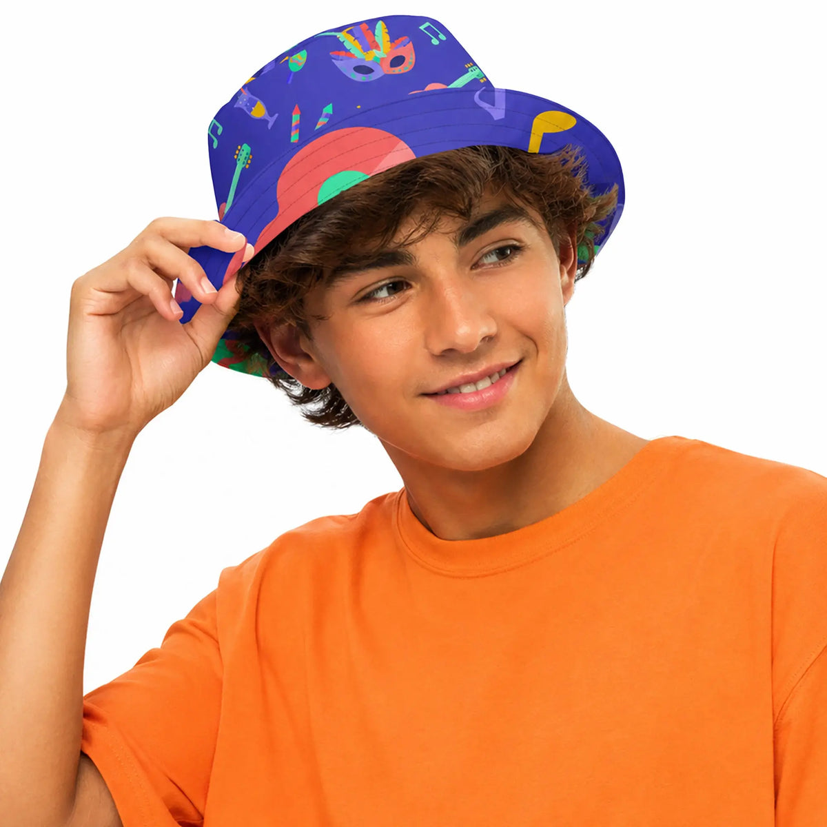 Two Unique Looks in One Hat for Mardi Gras Fun. SHOP Now at The Wishful Fish Kids