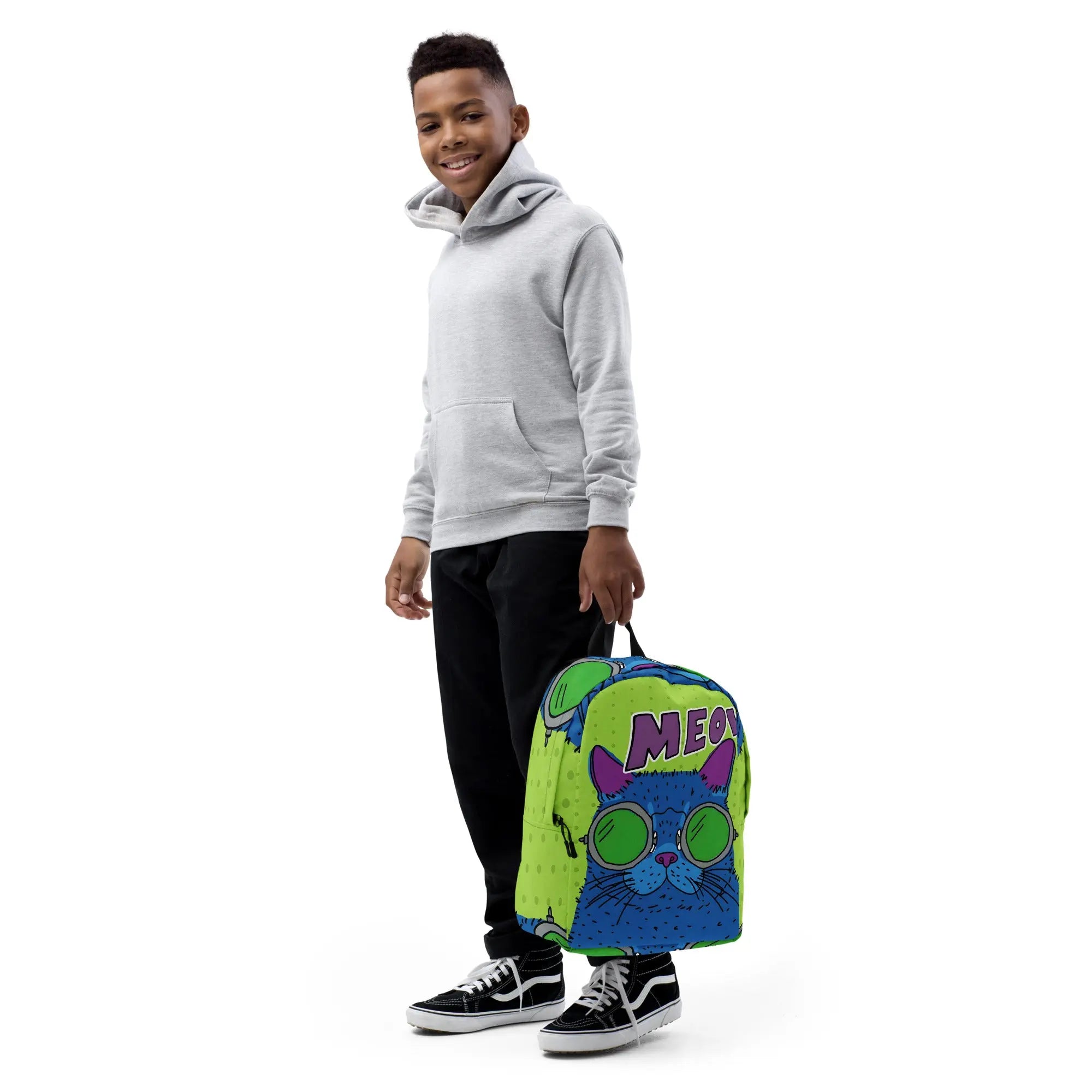 Eye-catching backpack combines personality, comfort, and everyday functionality. SHOP Now at The Wishful Fish Kids