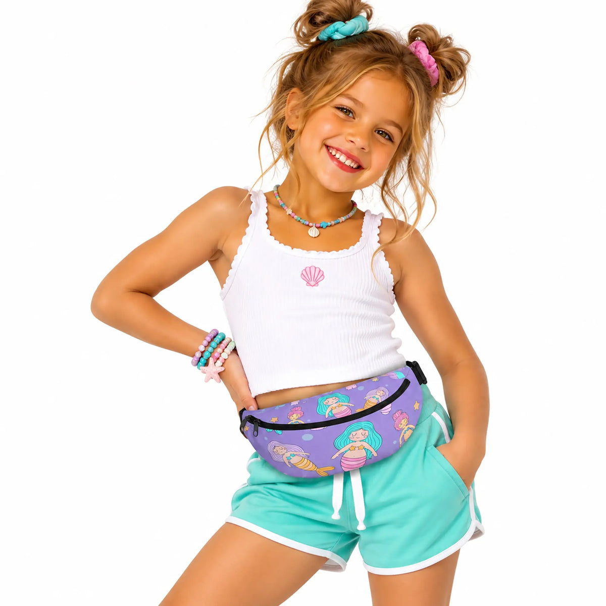 Packed with bright, playful colors and a magical mermaid design. SHOP Now at The Wishful Fish Kids