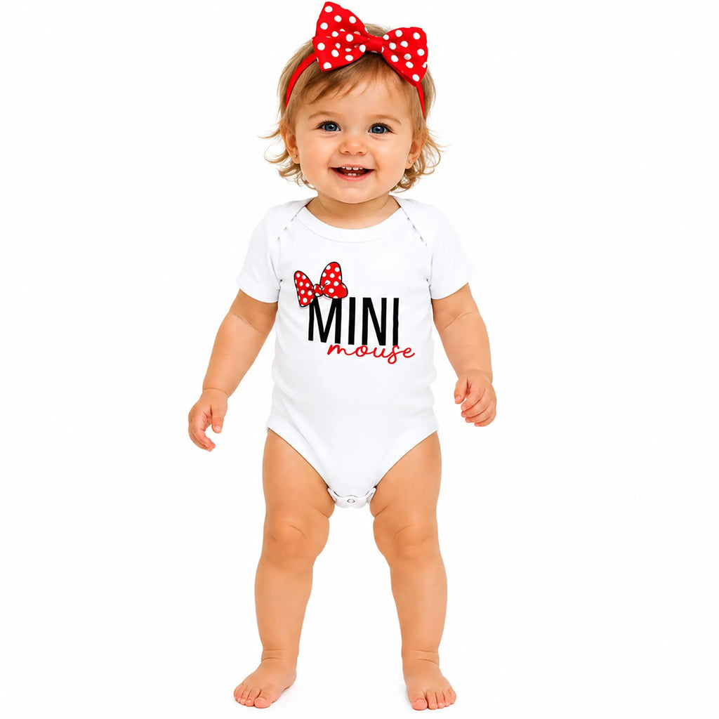 Match with Mom. Mini Mouse One Piece. SHOP Now at The Wishful Fish Kids