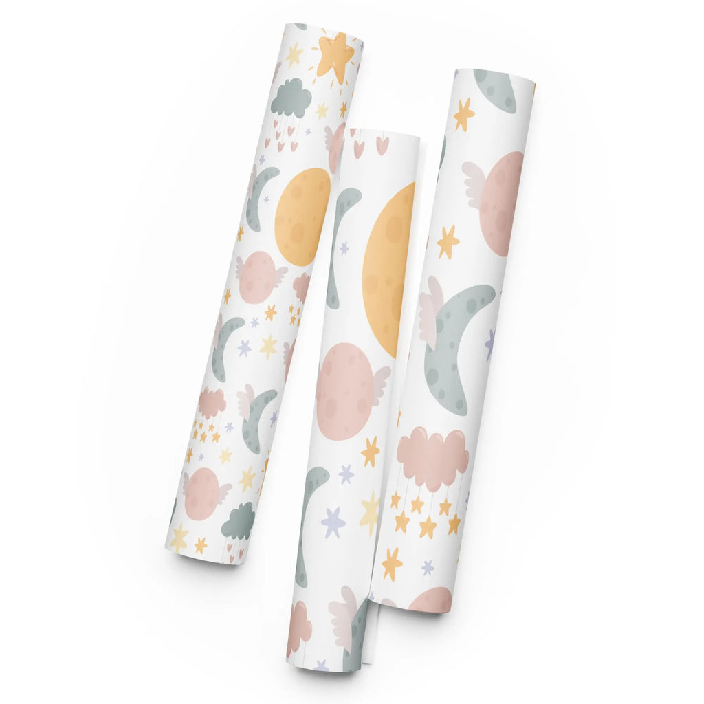 Set of 3 Gift Wrap Designs. SHOP Now at The Wishful Fish Kids