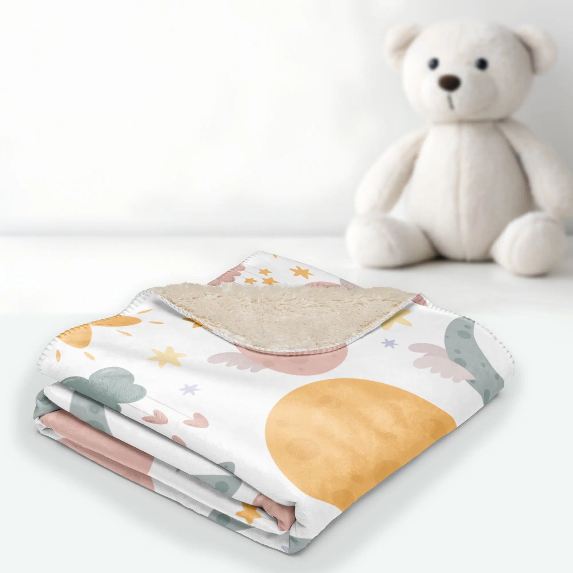 Pair this One Piece with other accessories from the Moon and Stars Baby Gift Collection  SHOP Now at The Wishful Fish Kids
