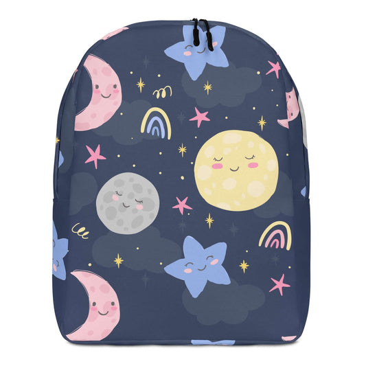 MOON and STARS Diaper Bag Backpack - Premium Diaper Bag from The Wishful Fish Kids - Just $39! Shop now at The Wishful Fish Kids