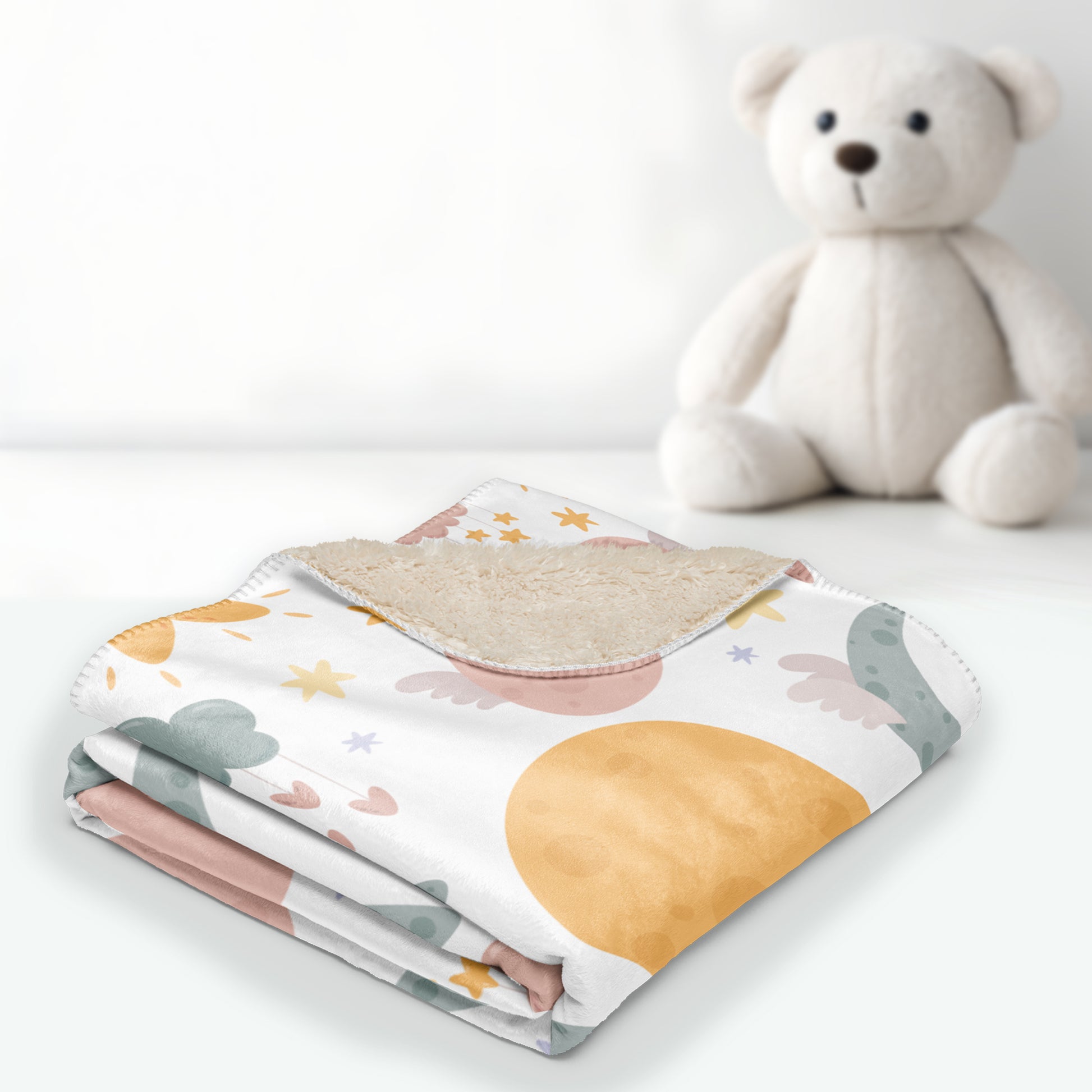 Pair this One Piece with other accessories from the Moon and Stars Baby Gift Collection  SHOP Now at The Wishful Fish Kids