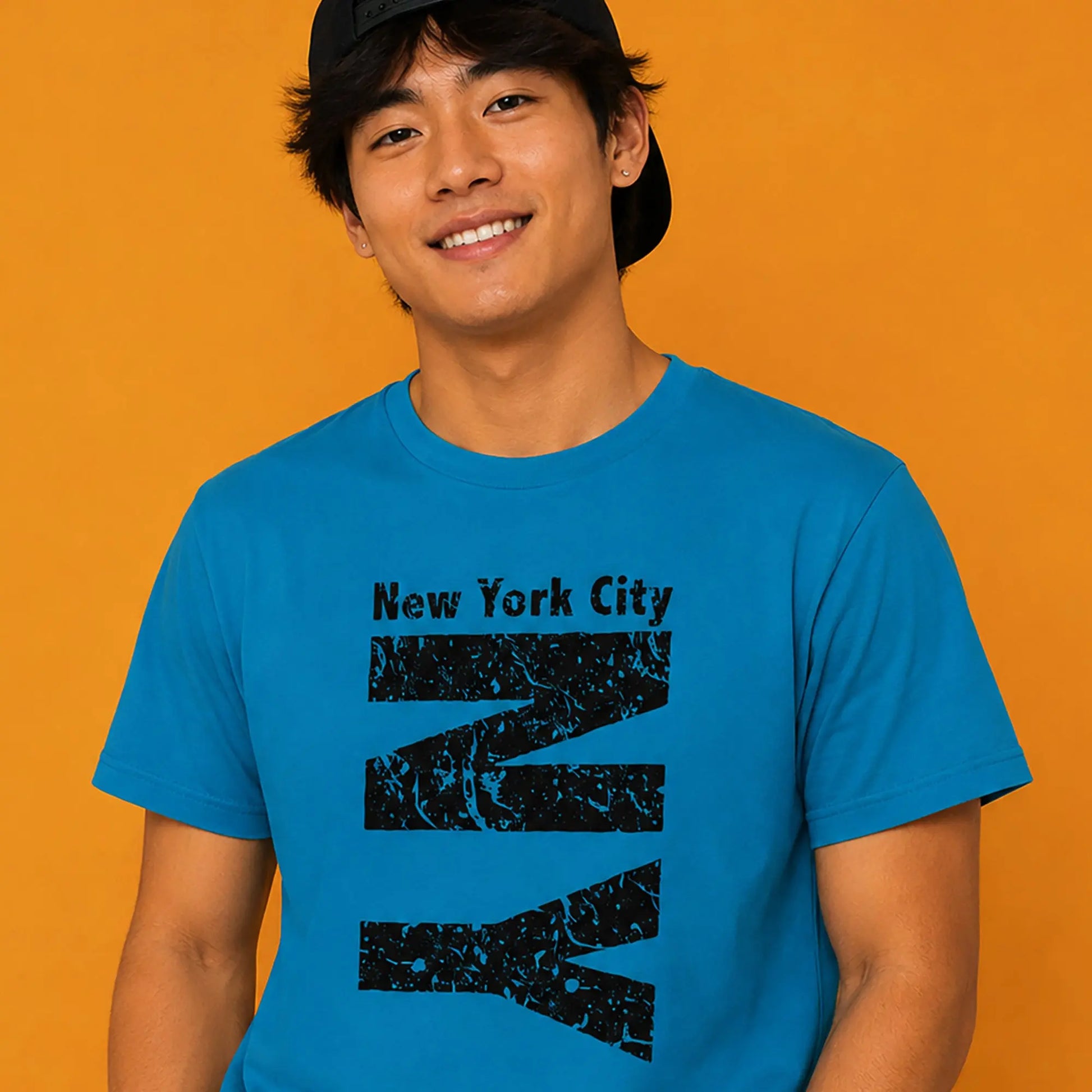 NYC T Shirt for City Dreamers and Doers with Vibrant Energy The Wishful Fish Kids