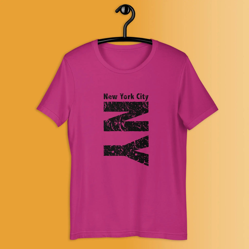 NYC T Shirt for City Dreamers and Doers with Vibrant Energy The Wishful Fish Kids