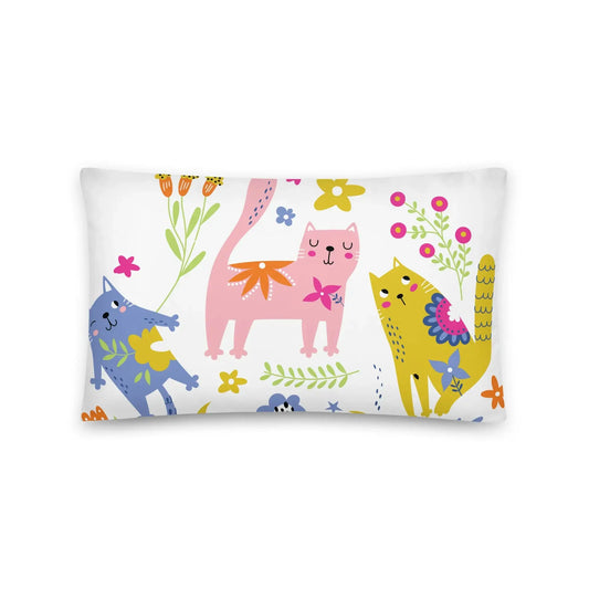 Add a touch of cuteness to any room with our COOL CAT CREW Pillows. SHOP Now at The Wishful Fish KIDS