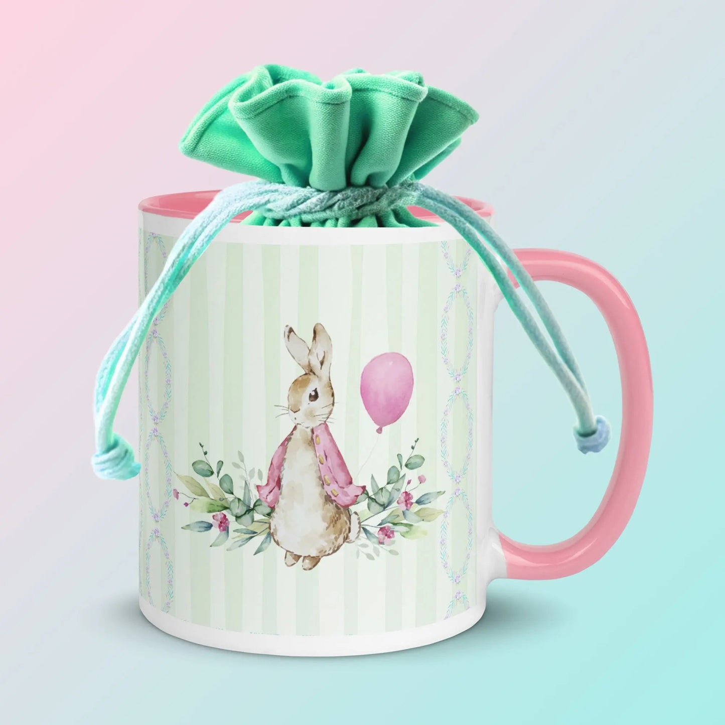 PETER RABBIT - ITS A GIRL Mug — Celebrate the Big Reveal in Style! - [the_wishfulfish_kids]
