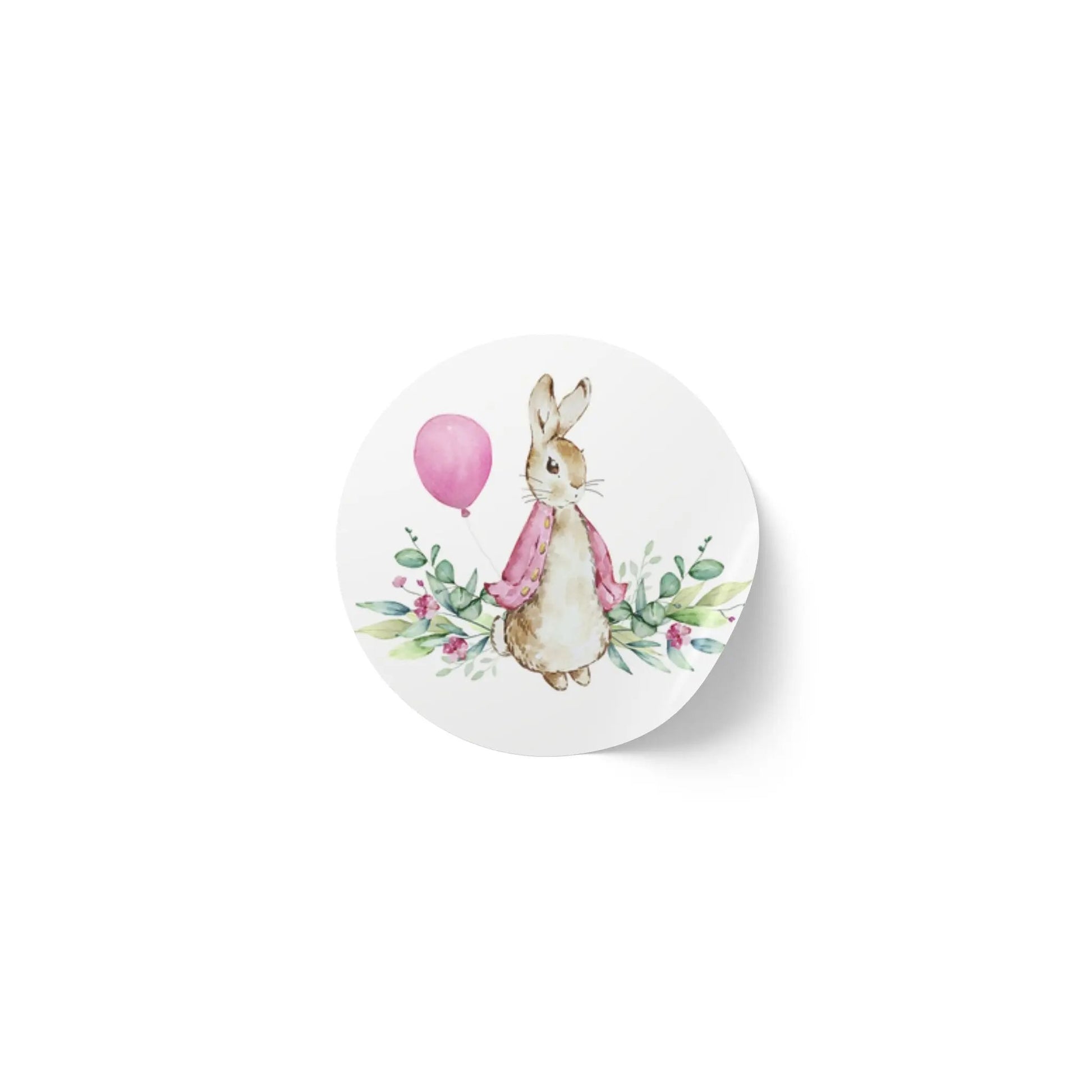 Add a charming touch to your baby shower or newborn thank you cards with these PETER RABBIT Pink Roll Stickers. SHOP Now at The Wishful Fish KIDS