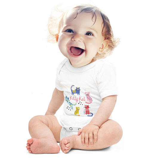 The PLAYFUL KITTIES One Piece is the perfect blend of comfort and cuteness for your little one. SHOP The Wishful Fish KIDS