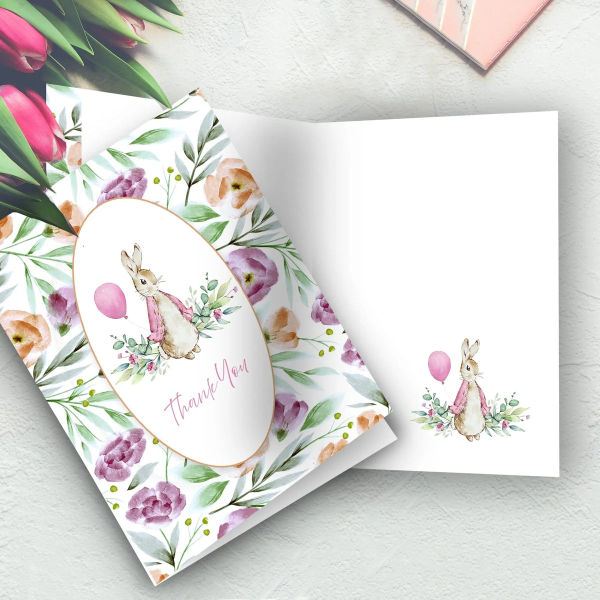 PETER RABBIT Thank You Cards (5-Pack) - Premium Thank You Cards. SHOP Now at The Wishful Fish Kids