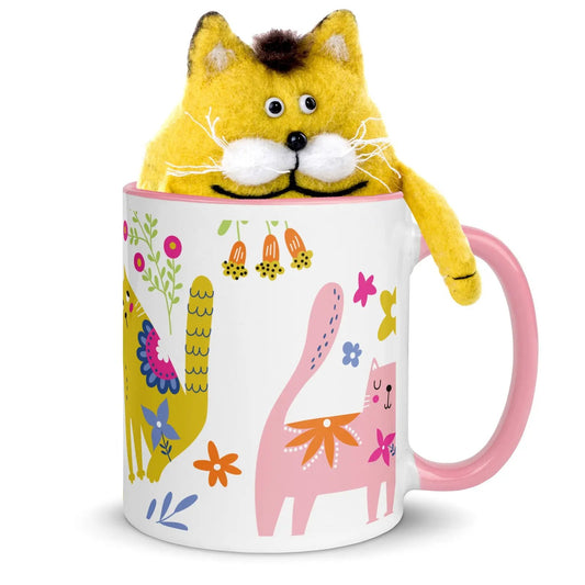 The PLAYFUL KITTIES Mugs make the cutest party favor gifts for your friends to take home. SHOP Now at The Wishful Fish KIDS