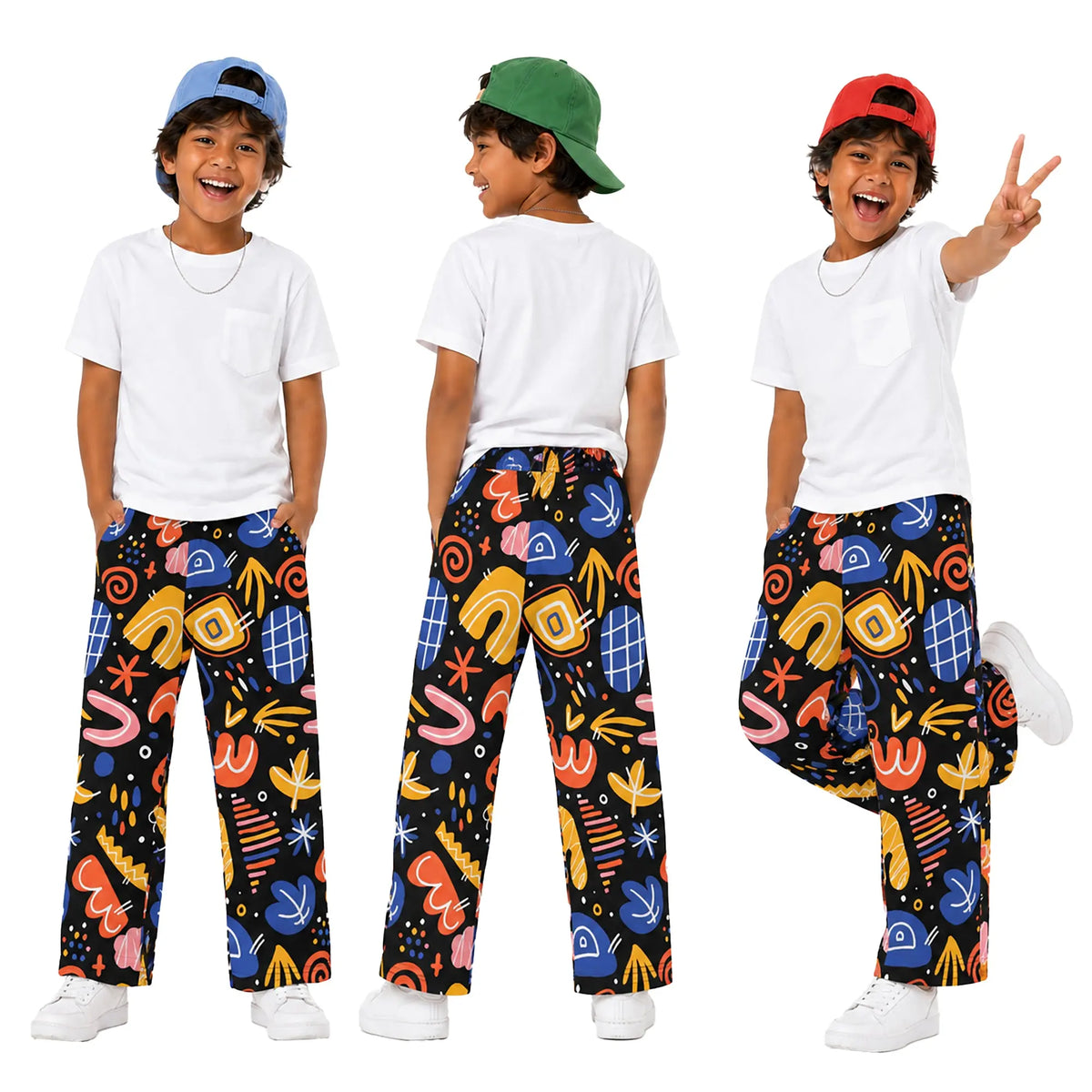 Slay The Day With Wide-Legged Palazzo Way. SHOP Now at The Wishful Fish Kids