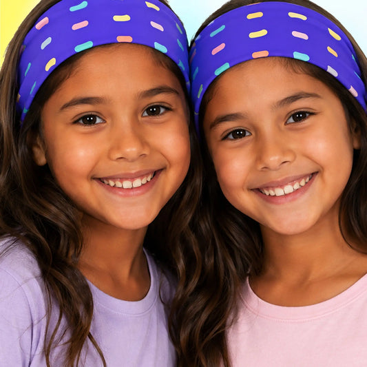 Purple Passion Headband — For High Energy Vibes! The Wishful Fish Kids