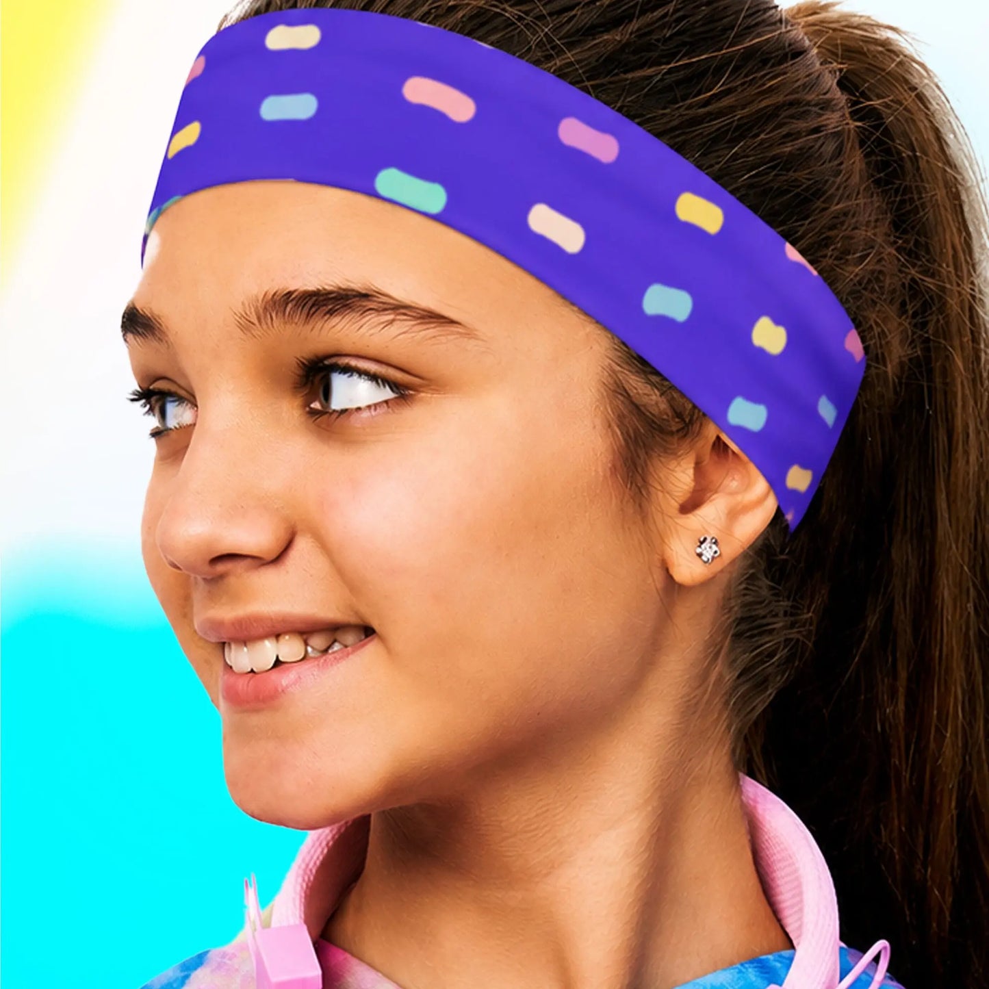 Purple Passion Headband — For High Energy Vibes! The Wishful Fish Kids