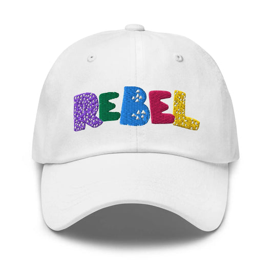 Rule Your Look with the REBEL Baseball Hat. SHOP Now at The Wishful Fish Kids