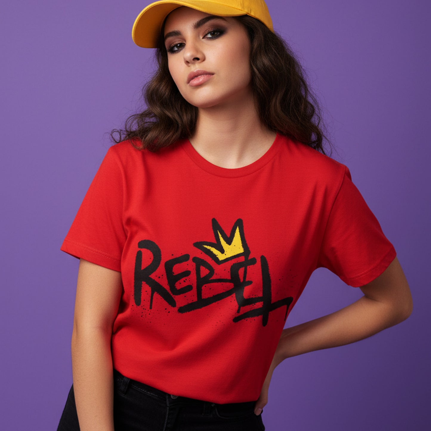 A Rebel Every Day with the REBEL Bold Graphic Tee. SHOP Now at The Wishful Fish Kids
