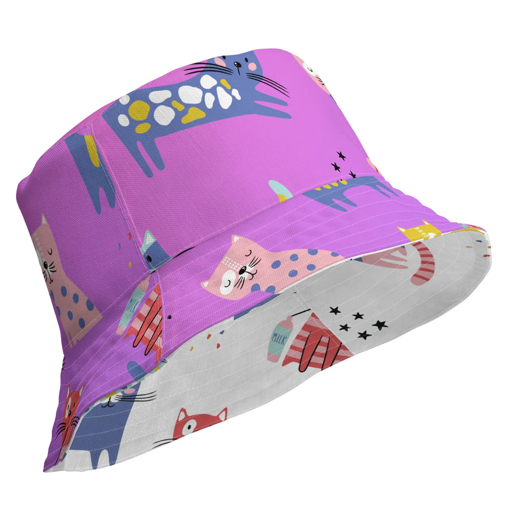 Fun Reversible Headwear with KITTY Style. SHOP Now at The Wishful Fish 